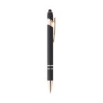 CANETA METAL TOUCH - PRETA COM DOURADO